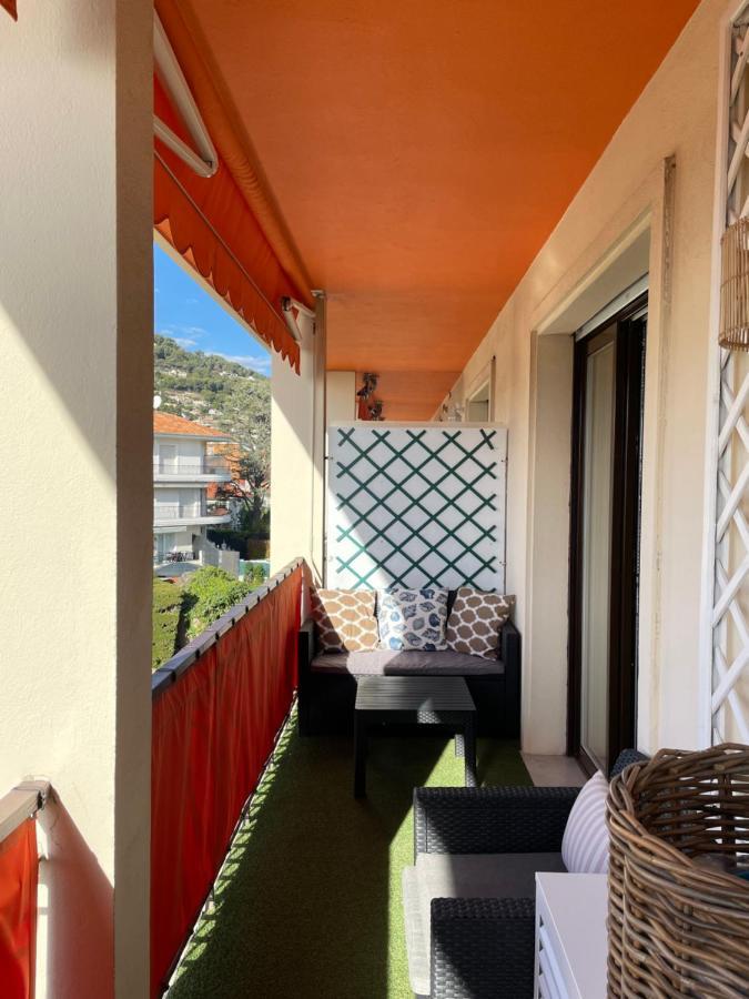 Charmant 2 Pieces Vue Sur Mer Et Monte-Carlo A Roquebrune Cap Martin Bagian luar foto